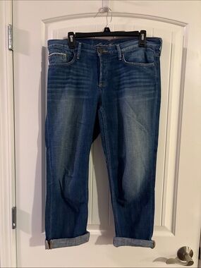 Eddie Bauer Women's Medium Blue Boyfriend Jeans